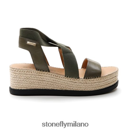 L4PJ186 Stonefly donne alexia 5 polpaccio lth/elasticoverde sandali