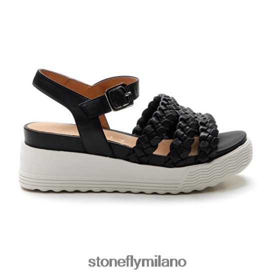 L4PJ211 Stonefly donne parky 16 inox goffrato/nappa lssnero sandali