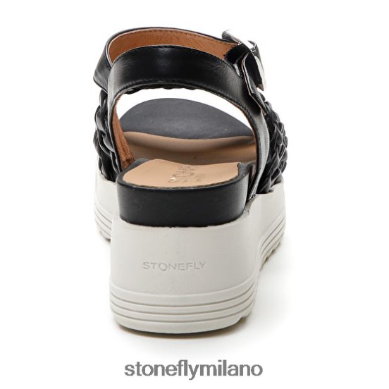 L4PJ211 Stonefly donne parky 16 inox goffrato/nappa lssnero sandali