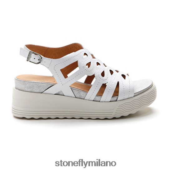 L4PJ225 Stonefly donne parky 18 nappa lthbianco sandali