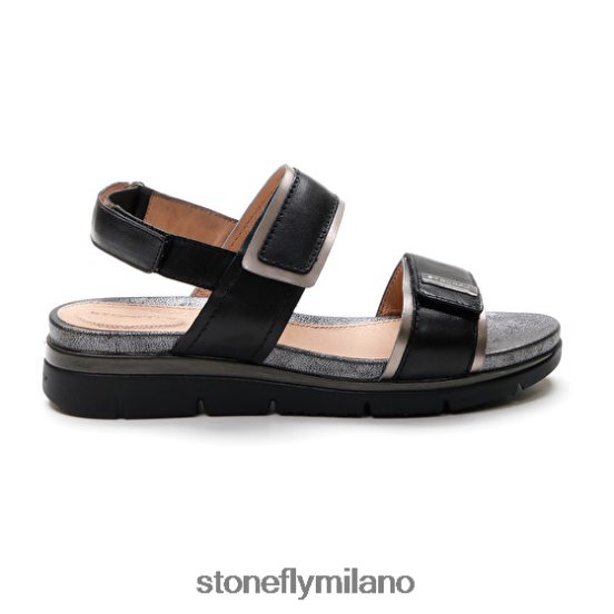 L4PJ124 Stonefly donne elody 20 nappa lth/s.laminatonero sandali