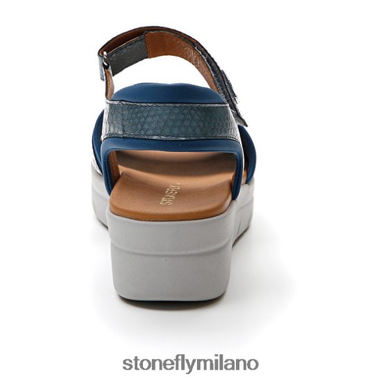 L4PJ138 Stonefly donne aqua iii 17 lycra/s.goffratablu sandali