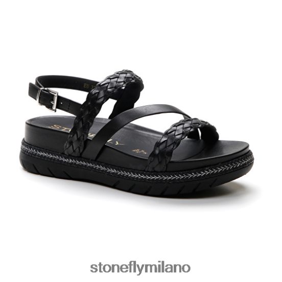 L4PJ172 Stonefly donne kerrie 2 s./vitello goffrato lthnero sandali