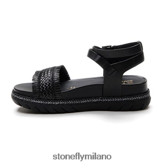 L4PJ173 Stonefly donne kerrie 3 vitello lth/rilievo s.nero sandali