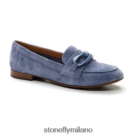 L4PJ17 Stonefly donne adel 3 pelle scamosciata di caprablu scarpe