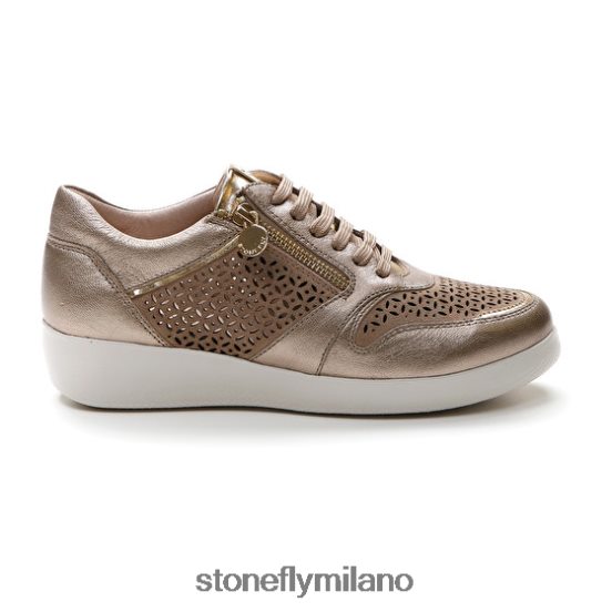 L4PJ100 Stonefly donne paseo iv 27 laminato lth/velourChampagne scarpe