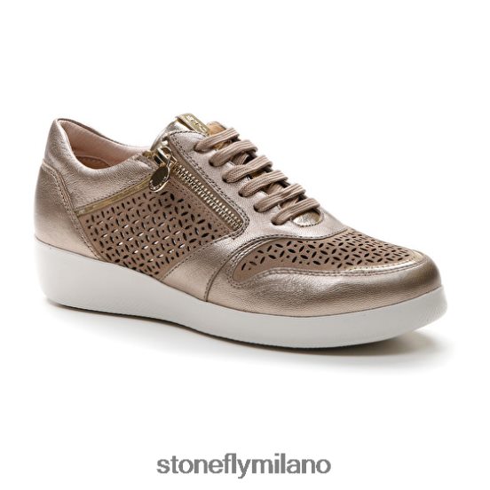 L4PJ100 Stonefly donne paseo iv 27 laminato lth/velourChampagne scarpe