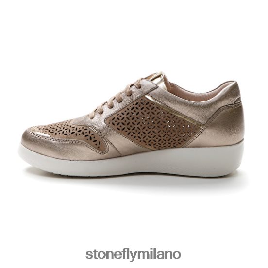 L4PJ100 Stonefly donne paseo iv 27 laminato lth/velourChampagne scarpe
