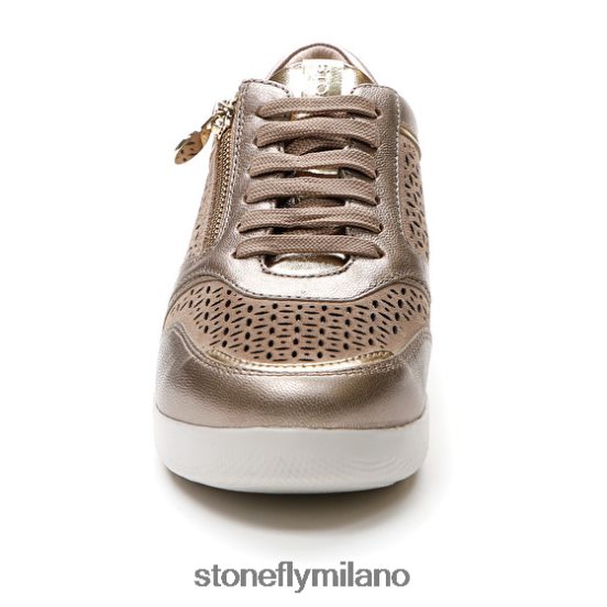 L4PJ100 Stonefly donne paseo iv 27 laminato lth/velourChampagne scarpe