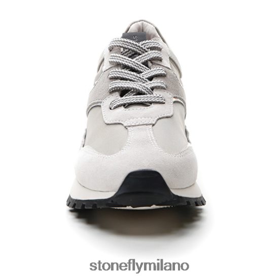 L4PJ39 Stonefly donne simply lady 4 velluto/tessutogrigio ghiacciaio scarpe