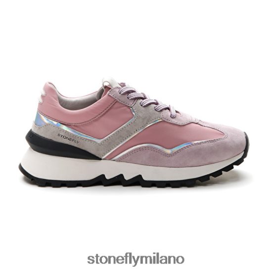 L4PJ40 Stonefly donne simply lady 4 velluto/tessuto7op scarpe