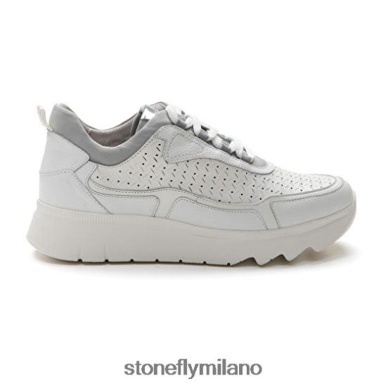 L4PJ53 Stonefly donne spock 36 nappa lthbianco scarpe