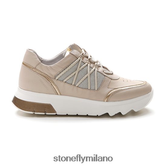 L4PJ57 Stonefly donne spock 34 nappa th/tessutokaki chiaro scarpe