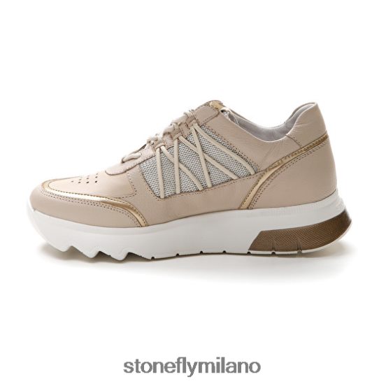 L4PJ57 Stonefly donne spock 34 nappa th/tessutokaki chiaro scarpe