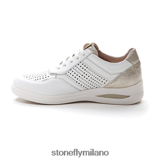 L4PJ98 Stonefly donne aurora 15 nappa lthbianco/scheggiato scarpe