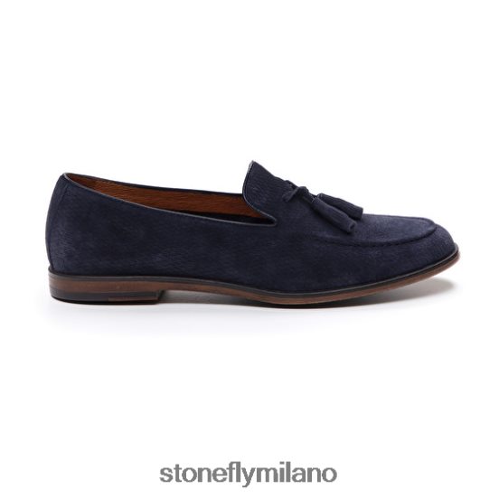 L4PJ311 Stonefly uomini steve 2 velluto lavatoblu scuro scarpe
