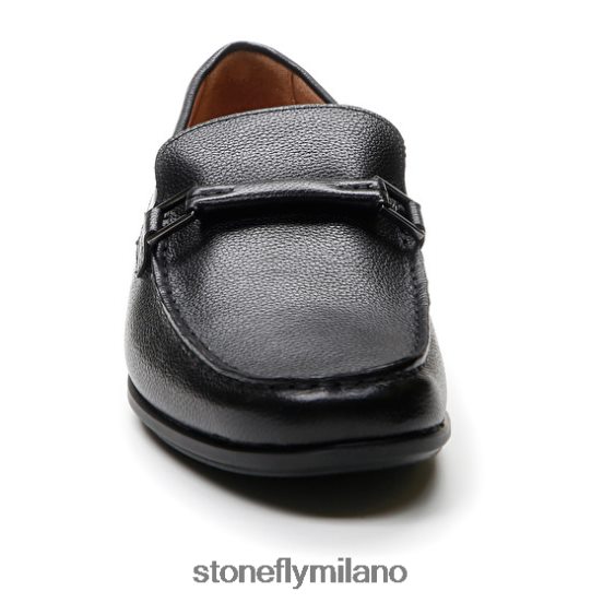 L4PJ318 Stonefly uomini summer ii 14 calf lth goffratonero scarpe