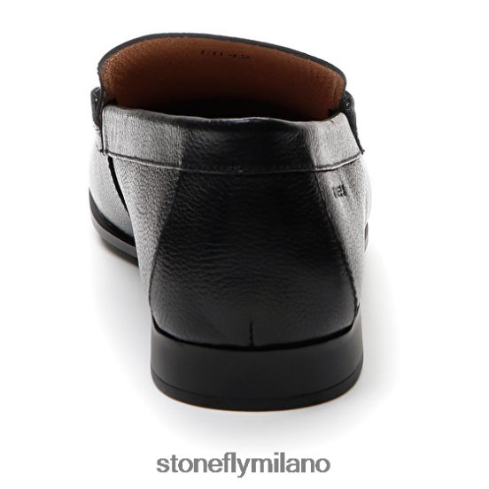L4PJ318 Stonefly uomini summer ii 14 calf lth goffratonero scarpe