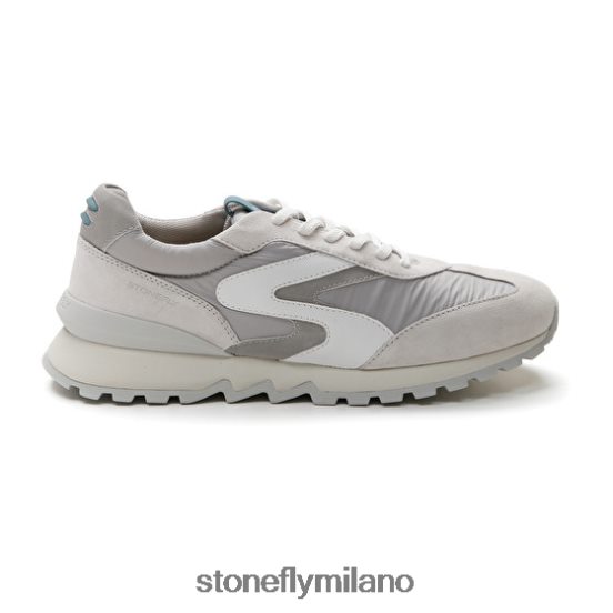 L4PJ339 Stonefly uomini simply man 2 velluto/tessutogrigio ghiacciaio scarpe
